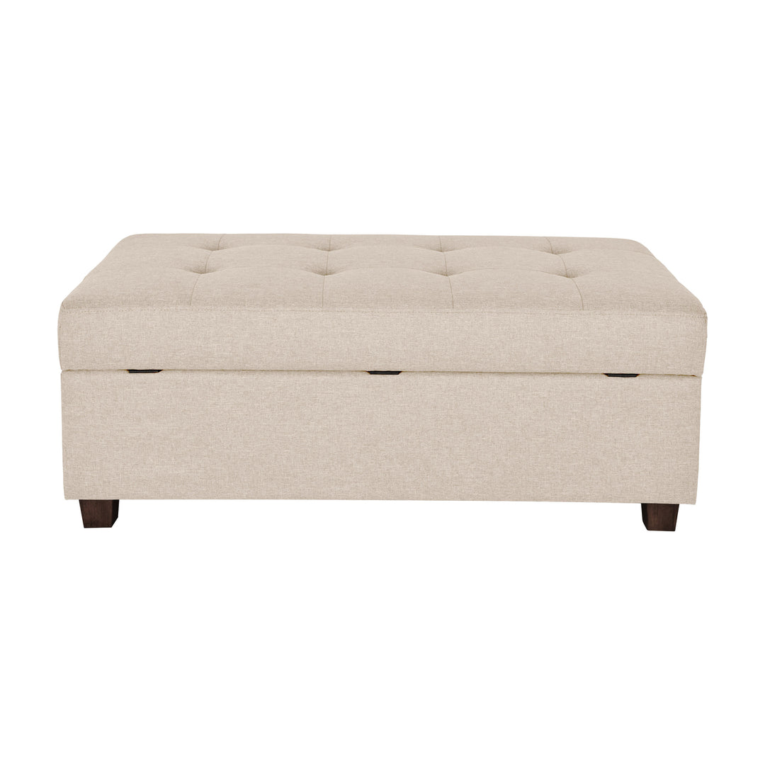 CorLiving Large Storage Ottoman Image 5