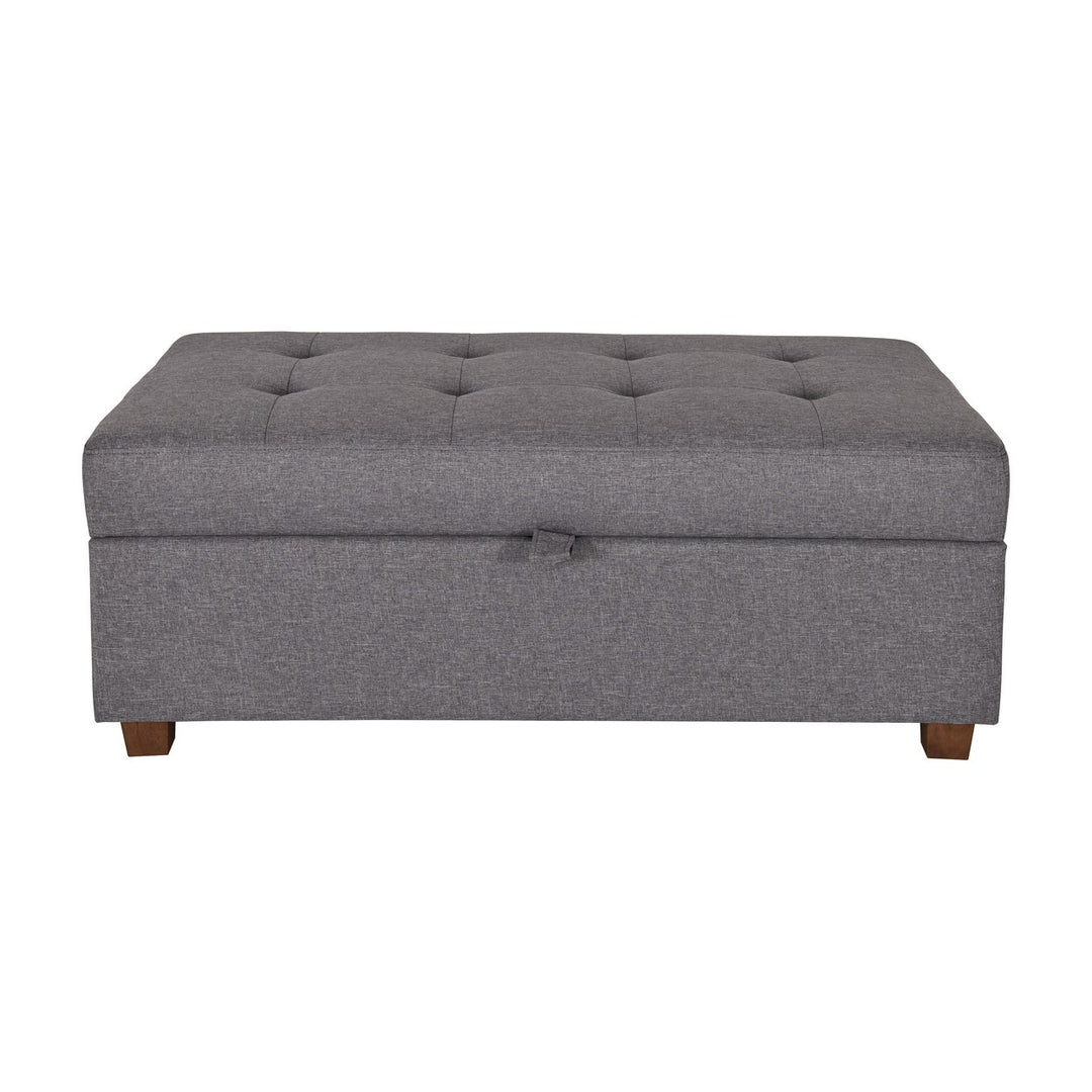 CorLiving Large Storage Ottoman Image 6