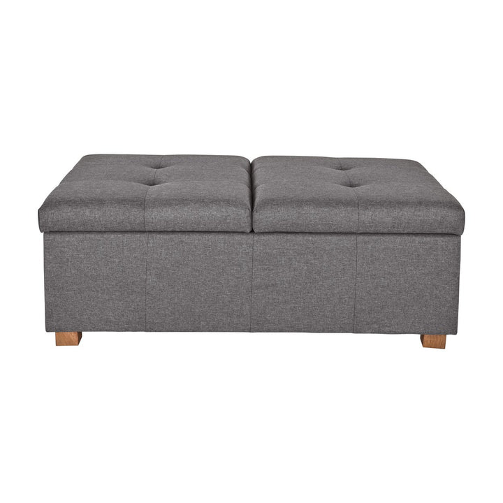 CorLiving Double Storage Ottoman Bench Image 6