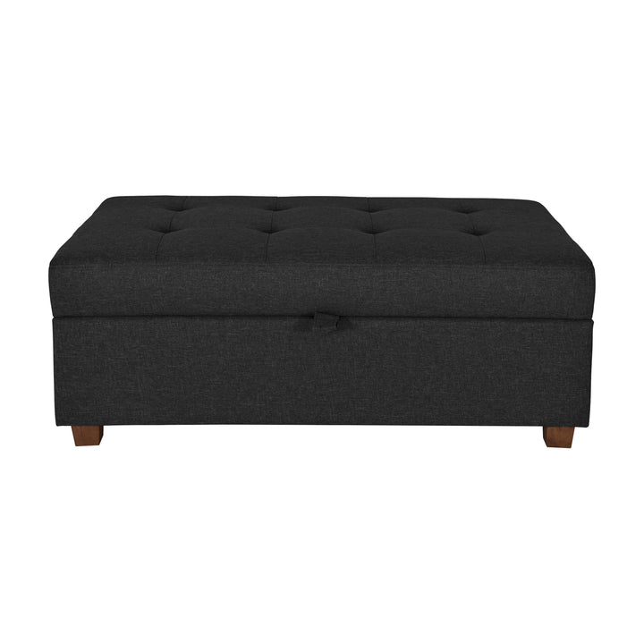 CorLiving Large Storage Ottoman Image 7