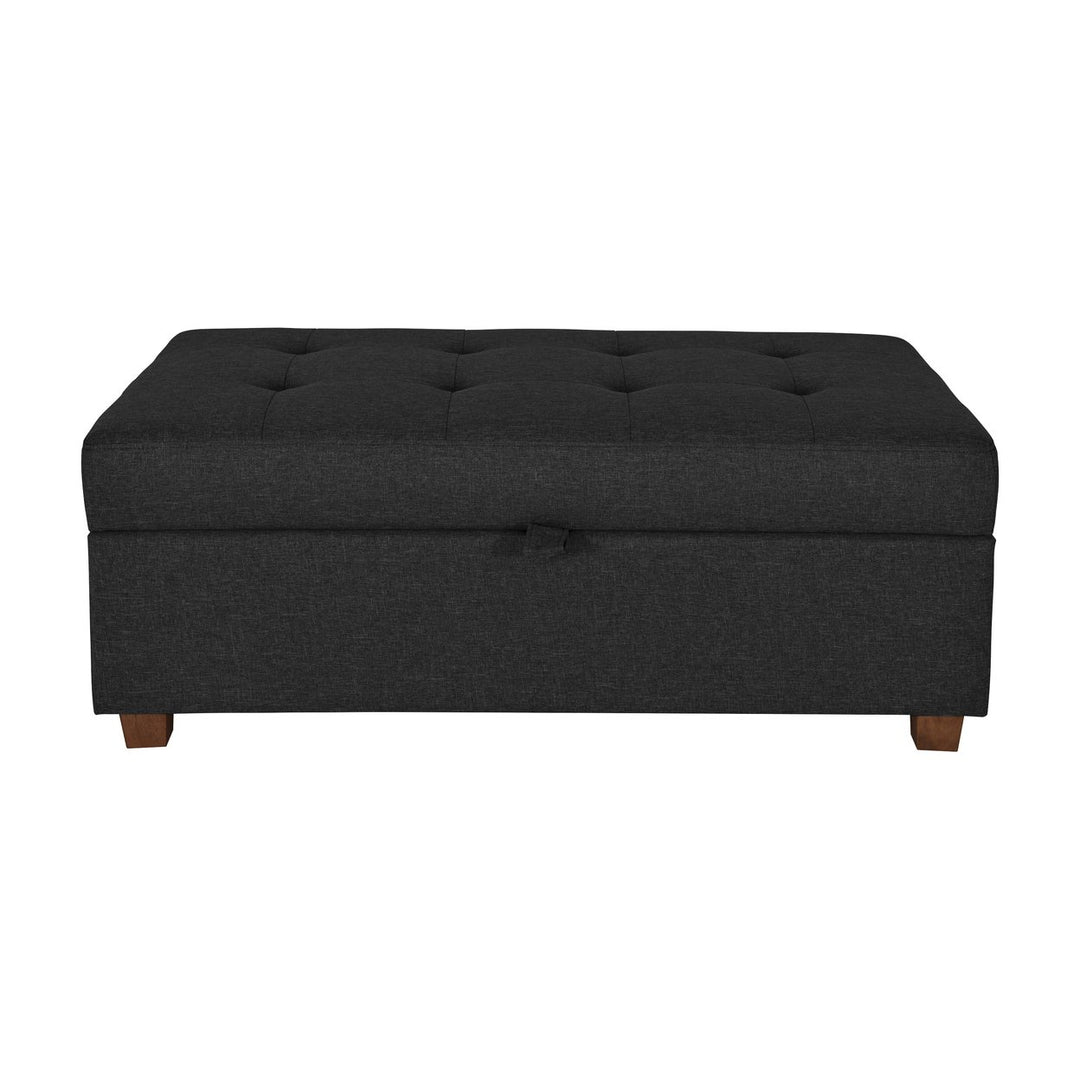 CorLiving Large Storage Ottoman Image 1