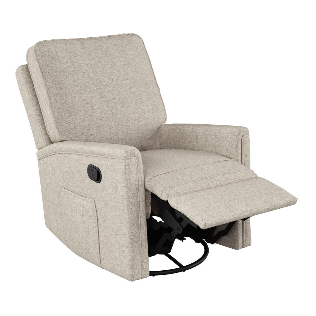 CorLiving Swivel Glider Recliner Chair Image 3