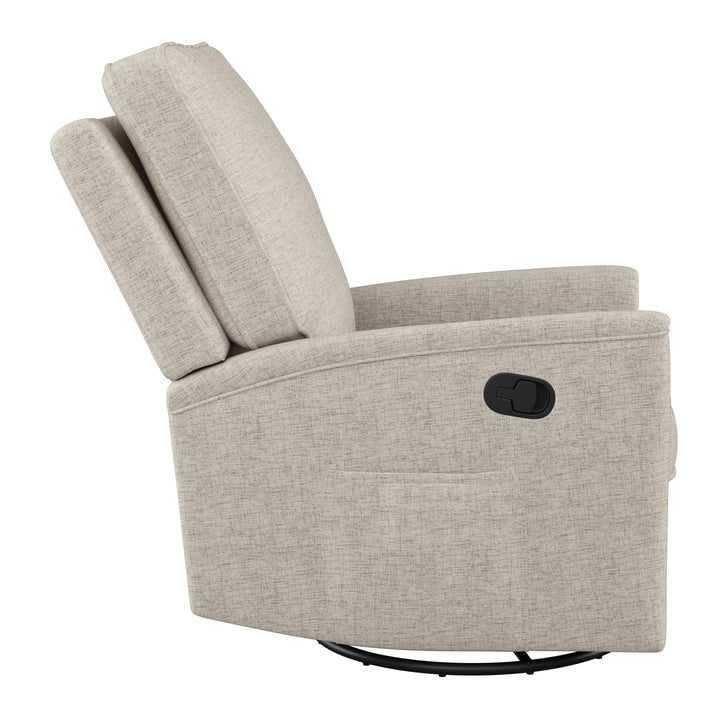 CorLiving Swivel Glider Recliner Chair Image 4