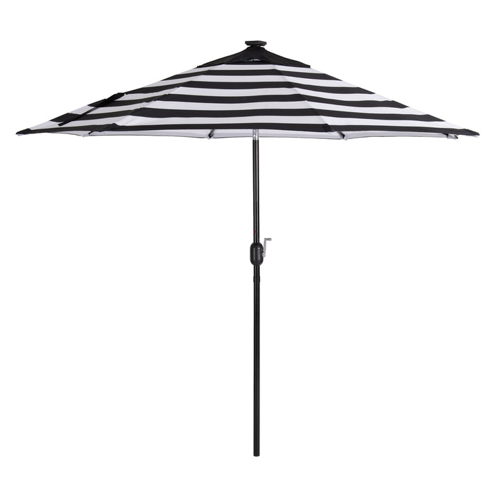 CorLiving 9ft Patio Umbrella with Lights, Tilting Image 6
