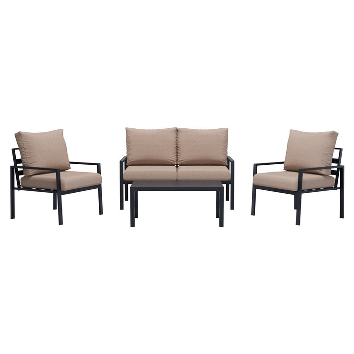 CorLiving Eden Deluxe 4-Piece Patio Set Image 1