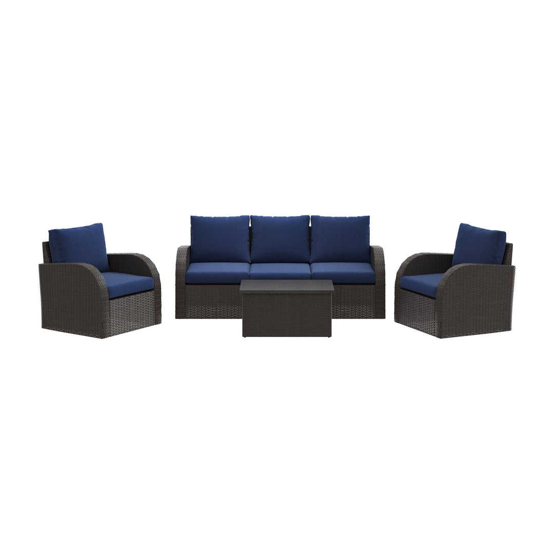 CorLiving Brisbane Outdoor Sofa 6-Piece Set Image 6