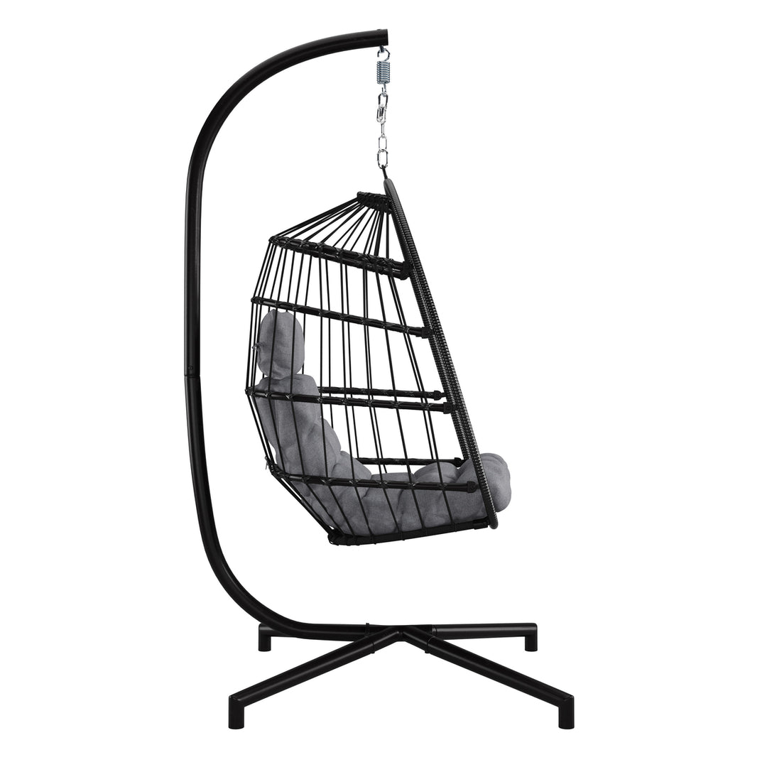 CorLiving Ember Hanging Egg Chair Image 3