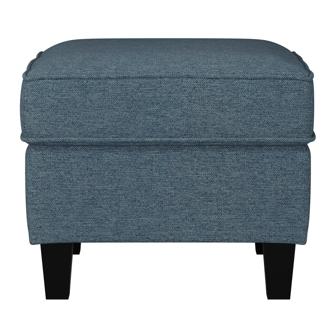 CorLiving Georgia Fabric Ottoman Image 1