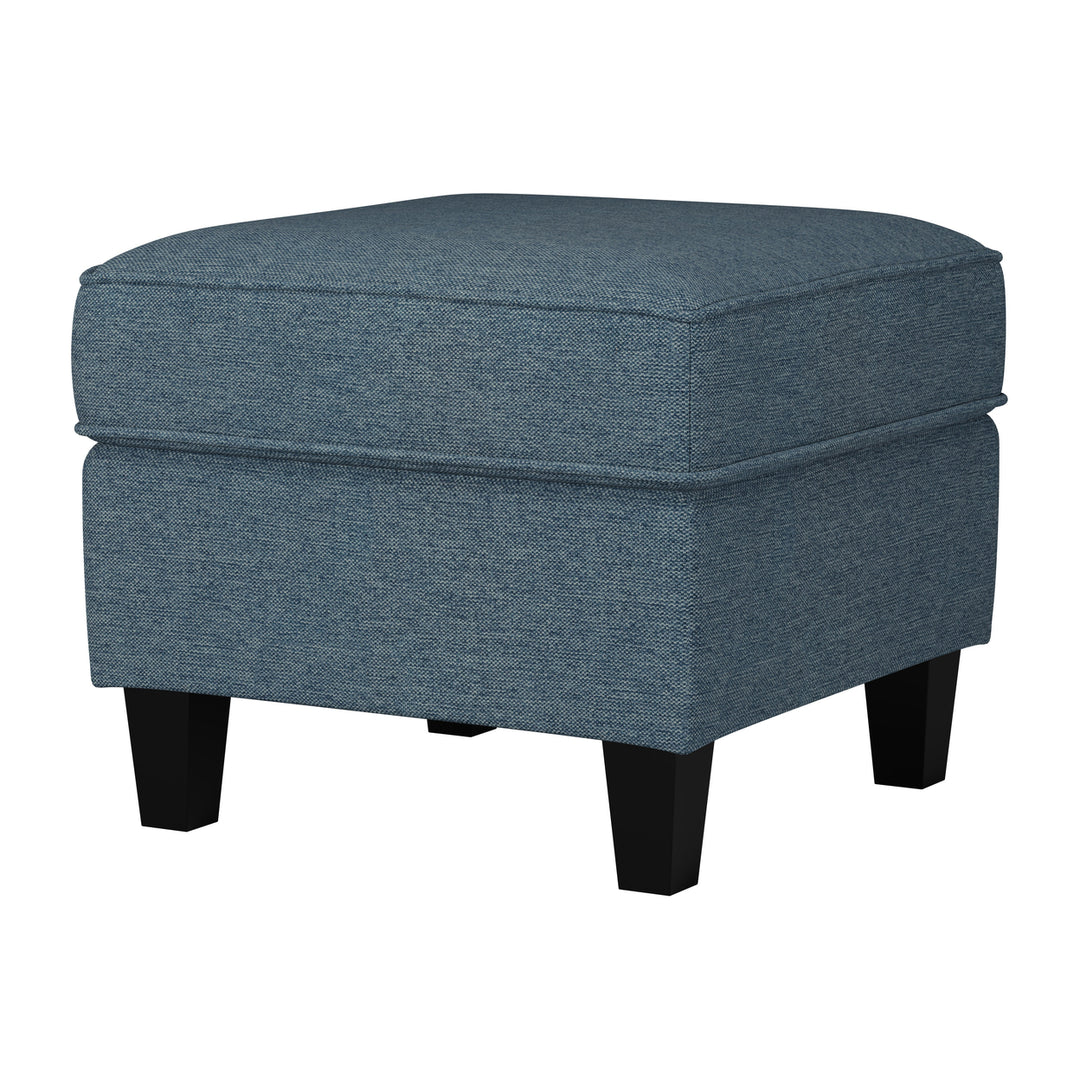 CorLiving Georgia Fabric Ottoman Image 2