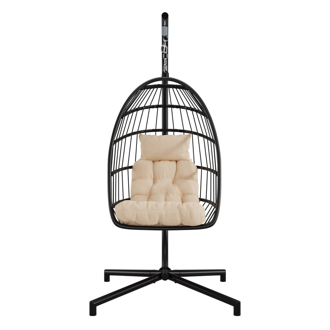 CorLiving Ember Hanging Egg Chair Image 1