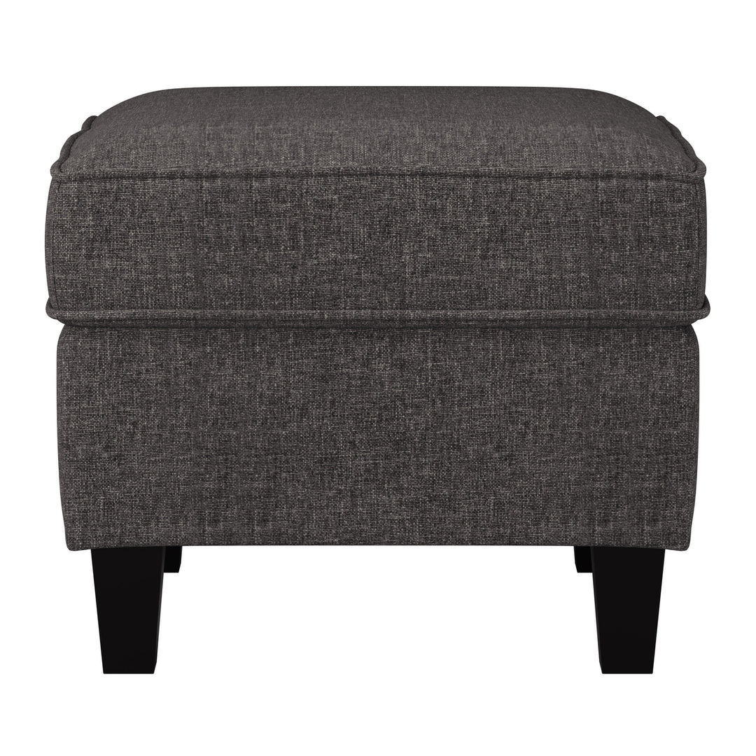 CorLiving Georgia Fabric Ottoman Image 6