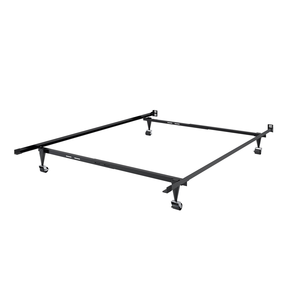 CorLiving Adjustable Twin/Single or Full/Double Metal Bed Frame Image 2