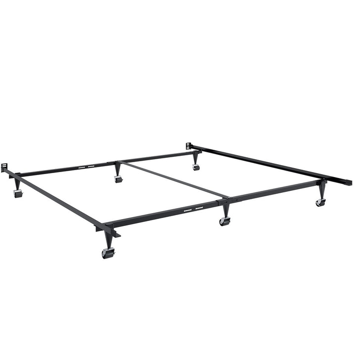 CorLiving Adjustable Queen or King Metal Bed Frame Image 1