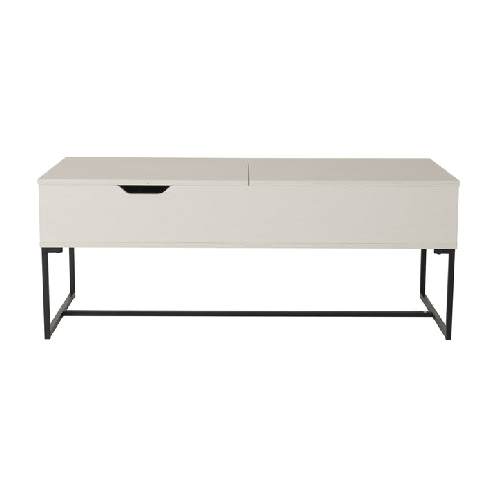 CorLiving White Lift Top Coffee Table Image 1