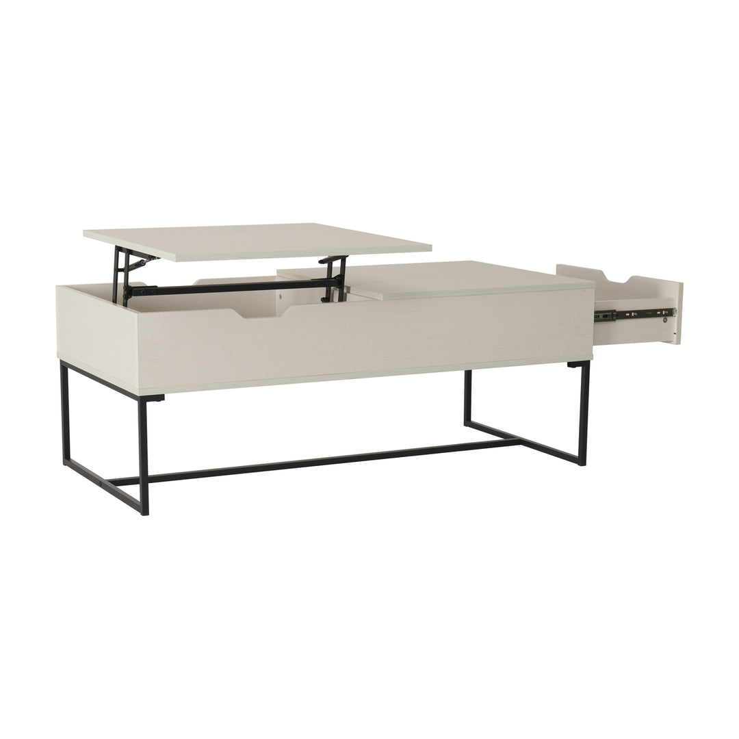 CorLiving White Lift Top Coffee Table Image 3