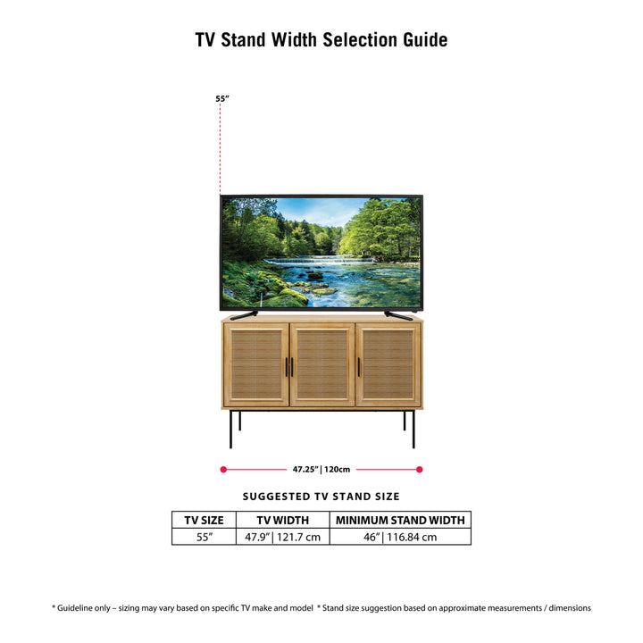 CorLiving Wood Sideboard Buffet Image 9