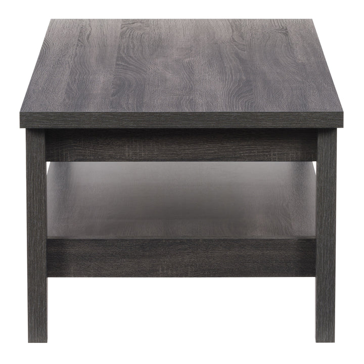 CorLiving Hollywood Dark Grey Coffee Table with Drawers Image 4