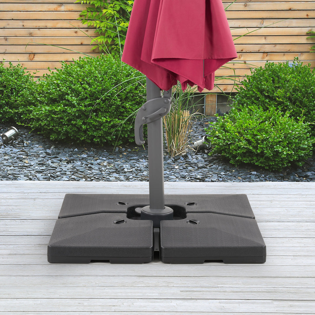 CorLiving Deluxe Patio Base for Heavy and Offset Umbrellas Image 4