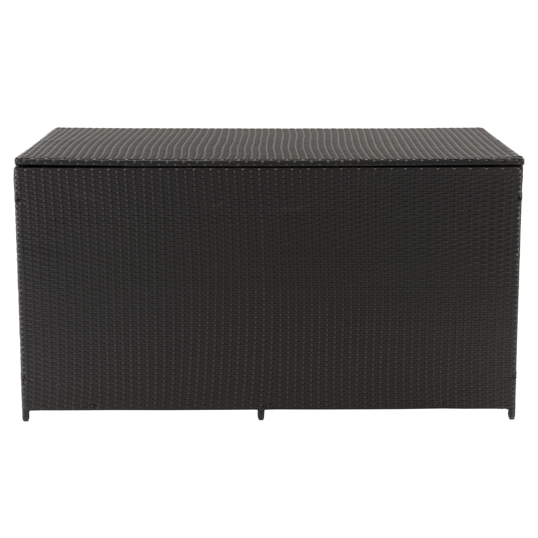 CorLiving Parksville Patio Storage Box, Black Image 1