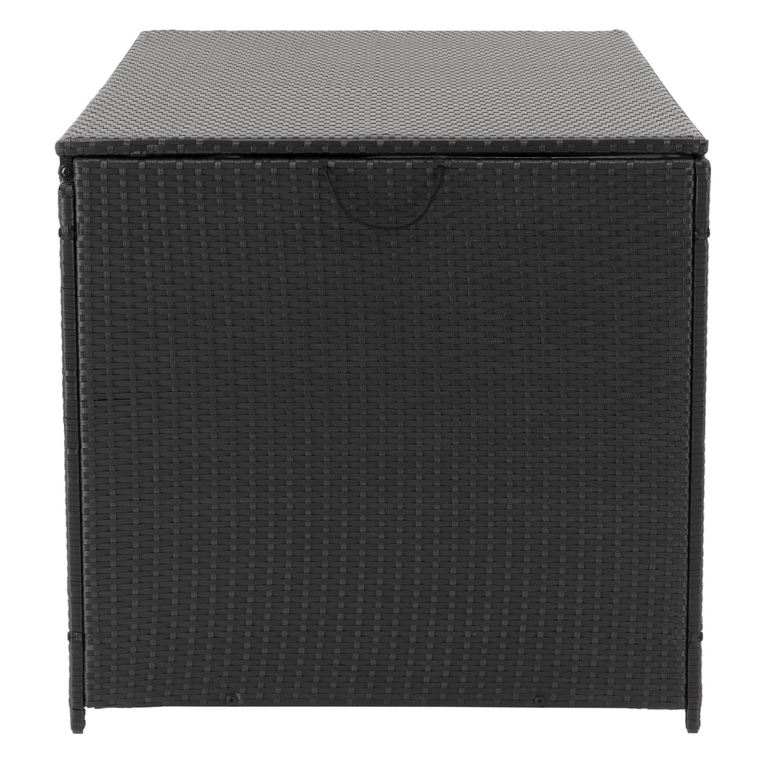 CorLiving Parksville Patio Storage Box, Black Image 5