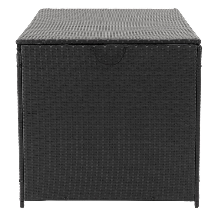 CorLiving Parksville Patio Storage Box, Black Image 5