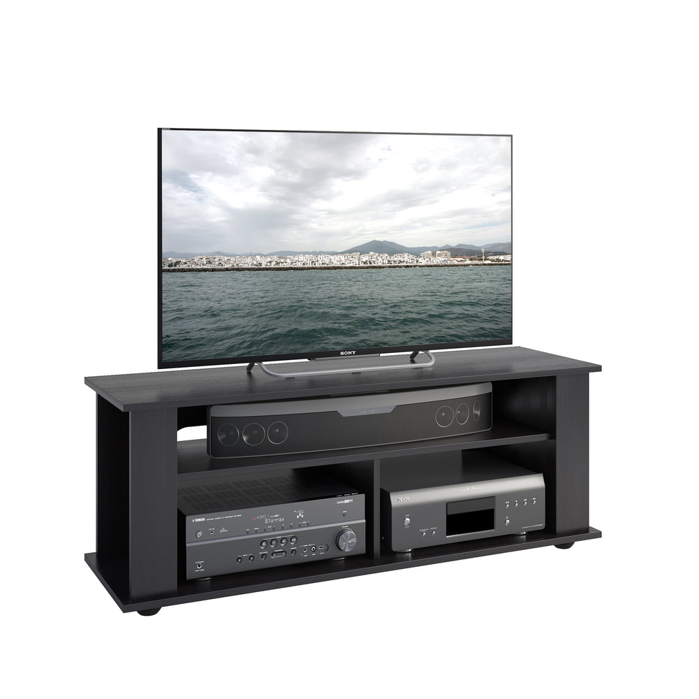 CorLiving Bakersfield Ravenwood Black TV Stand, For TVs up to 55" Image 2