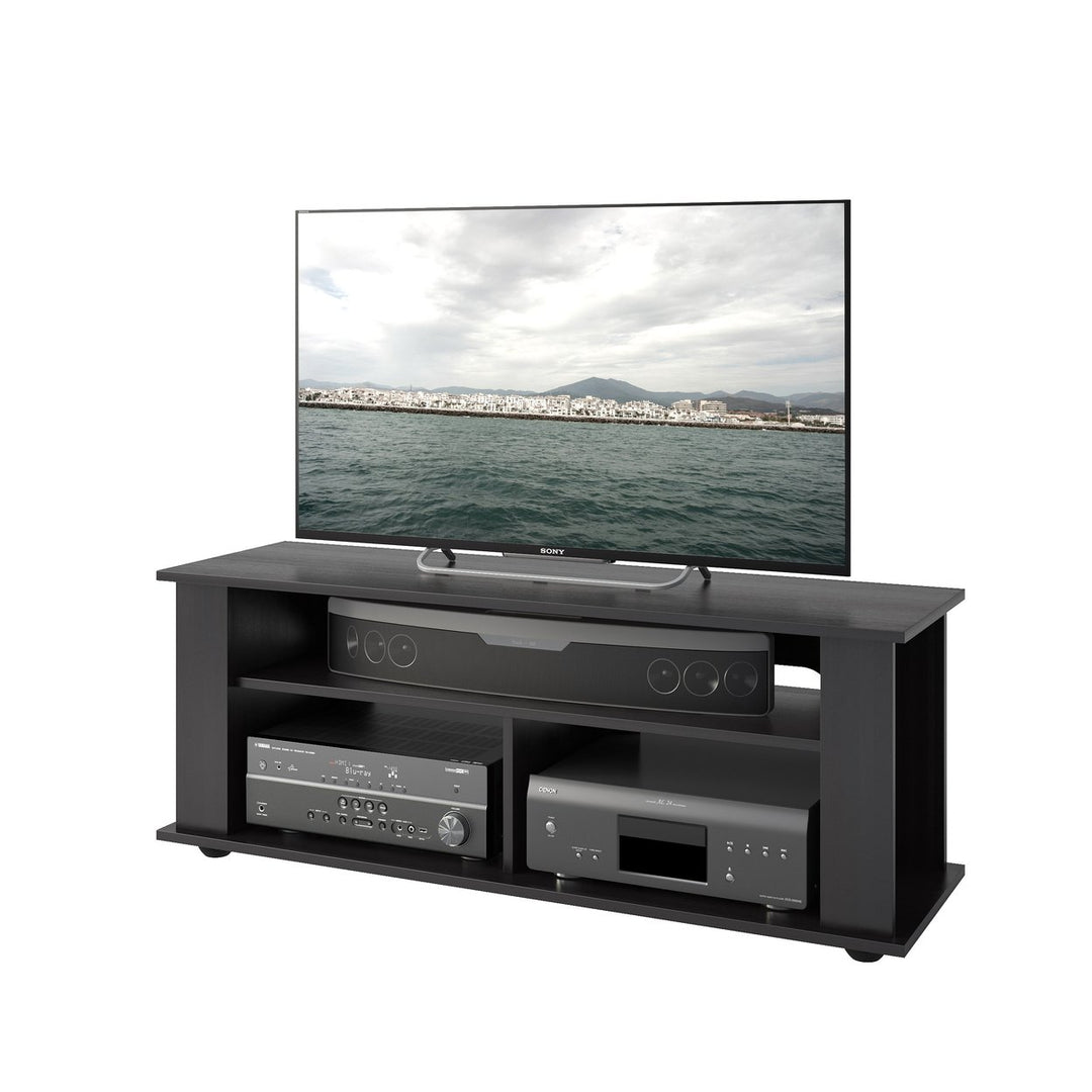 CorLiving Bakersfield Ravenwood Black TV Stand, For TVs up to 55" Image 3