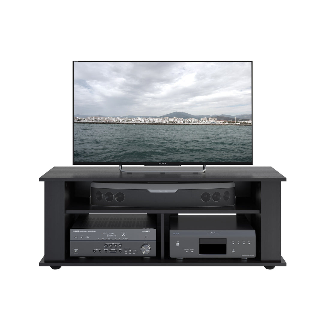 CorLiving Bakersfield Ravenwood Black TV Stand, For TVs up to 55" Image 4