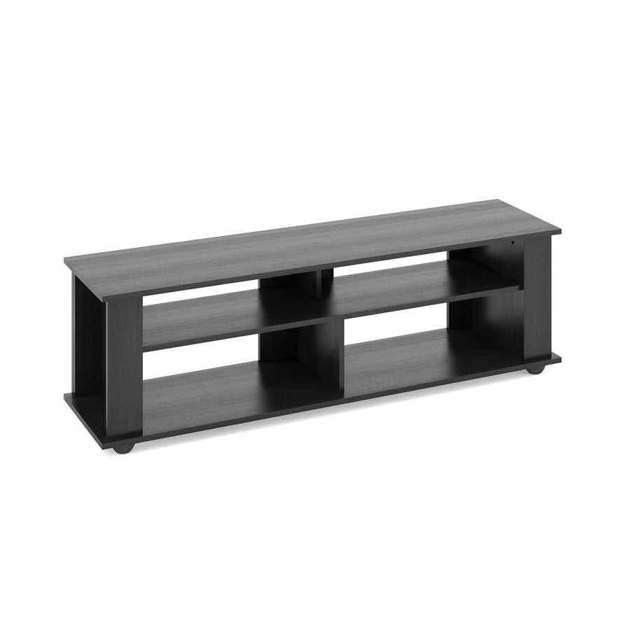 CorLiving Bakersfield Ravenwood Black Wooden TV Stand, for TVs up to 75" Image 1