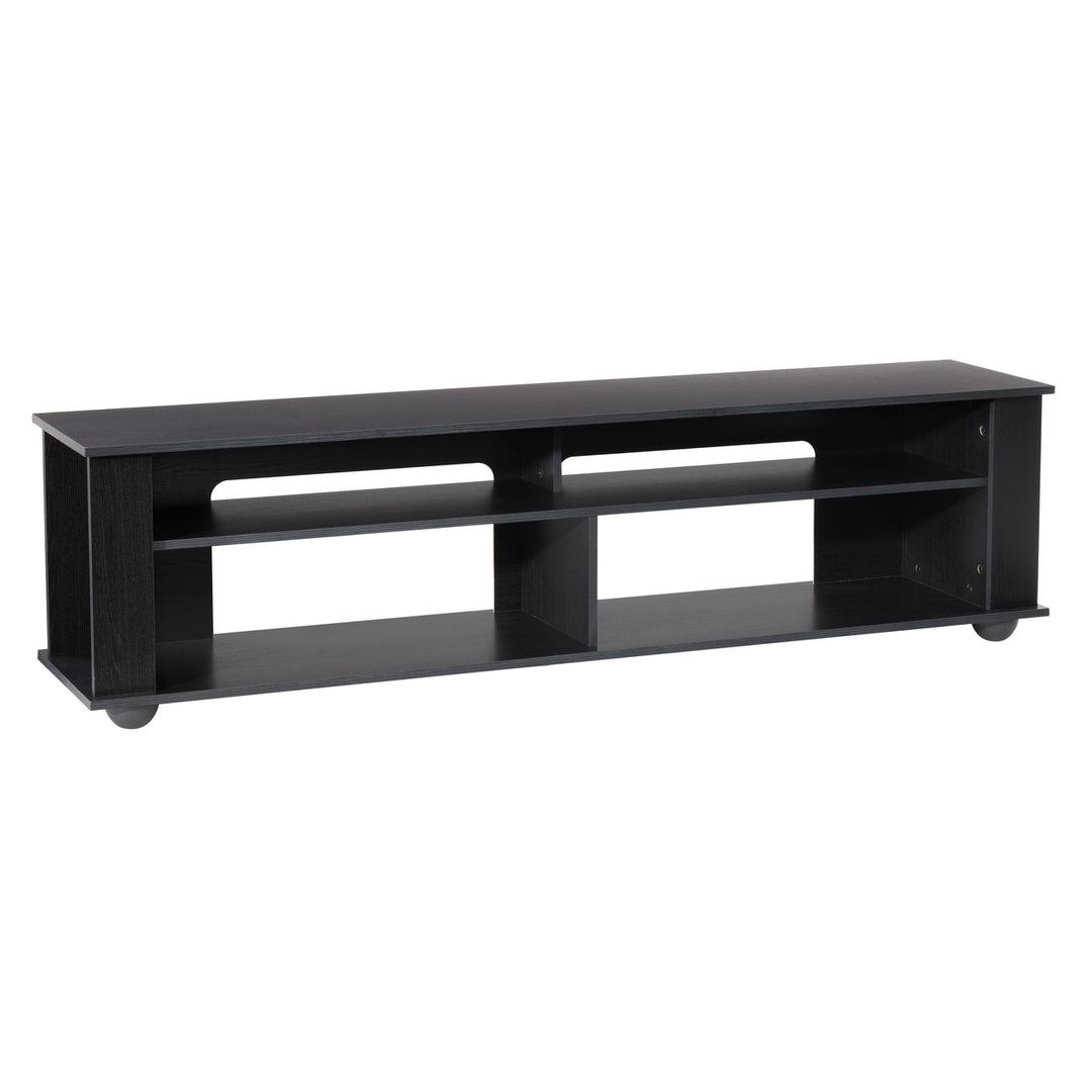 CorLiving Bakersfield Ravenwood Black TV Stand, For TVs up to 85" Image 2