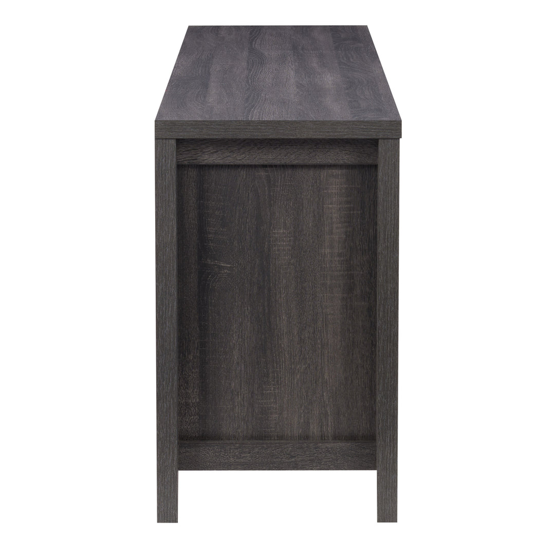 CorLiving Hollywood Dark Grey TV Cabinet with Drawers, for TVs up to 85" Image 4