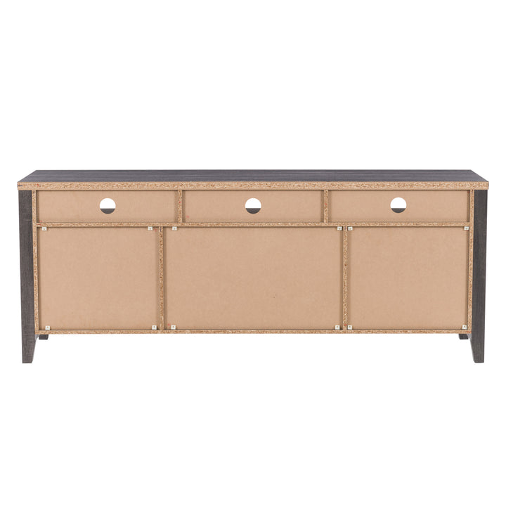 CorLiving Hollywood Dark Grey TV Cabinet with Drawers, for TVs up to 85" Image 5