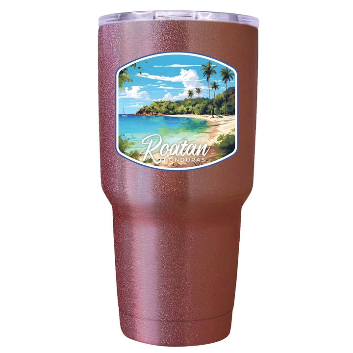 Roatan Honduras C Souvenir 24 oz Insulated Stainless Steel Tumbler Image 1