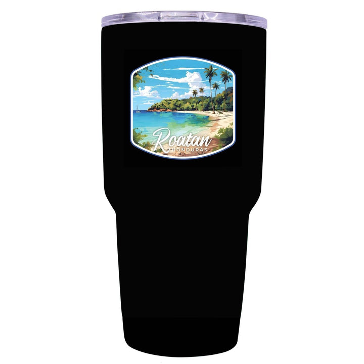 Roatan Honduras C Souvenir 24 oz Insulated Stainless Steel Tumbler Image 1