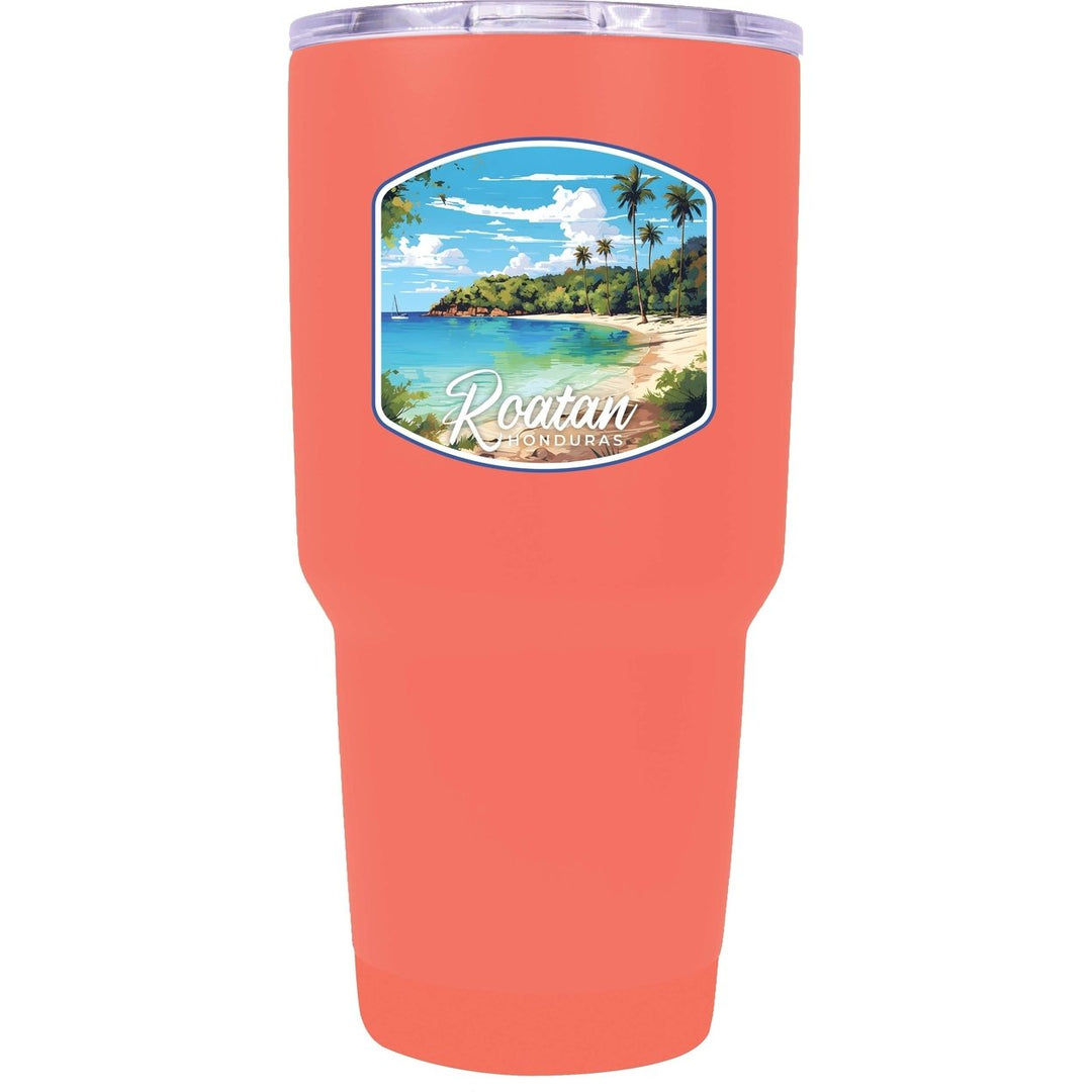 Roatan Honduras C Souvenir 24 oz Insulated Stainless Steel Tumbler Image 1