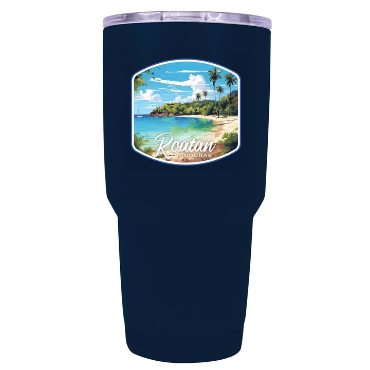 Roatan Honduras C Souvenir 24 oz Insulated Stainless Steel Tumbler Image 1