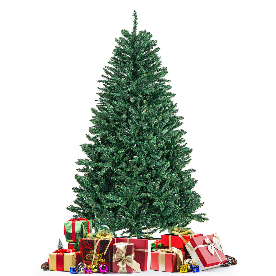 6ft/7.5ft/9ft Christmas Tree Premium PVC Needles Douglas Full Fir Tree Image 5