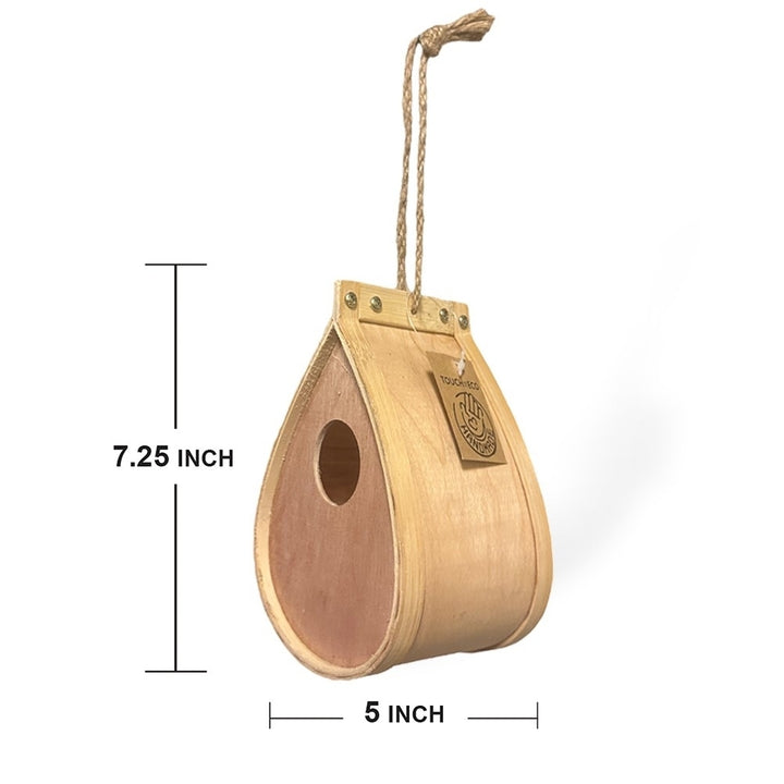 Pollinating Palace Eco-Friendly Wood Bee Butterfly Bird House Handmade 3 Styles Image 11