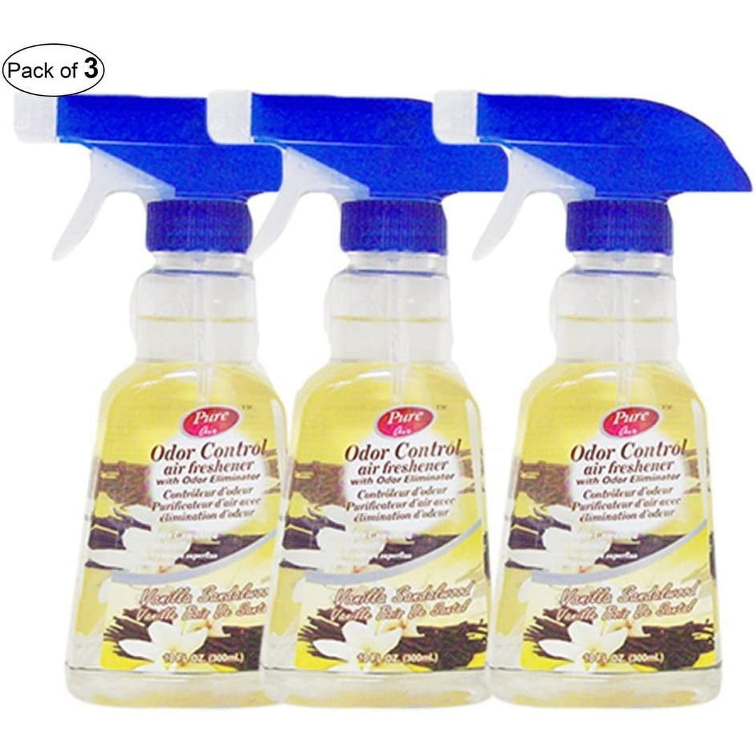 Pure Air Odor Control Air Freshener Spray- Vanilla Sandalwood (300ml) (Pack of 3) Image 2