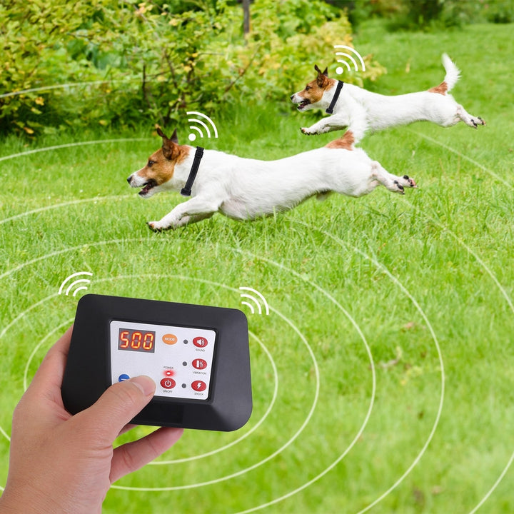 990FT Wireless Dog Training Collar Rechargeable Waterproof 3 Training Modes Image 12