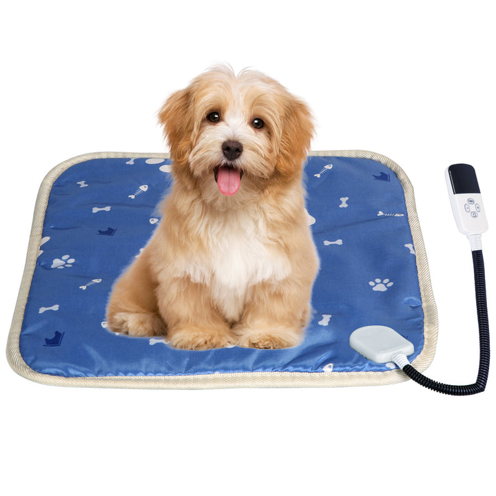 Electric Pet Heating Pad Waterproof Mat 9 Heating Levels 4 Timer Settings S L Image 9