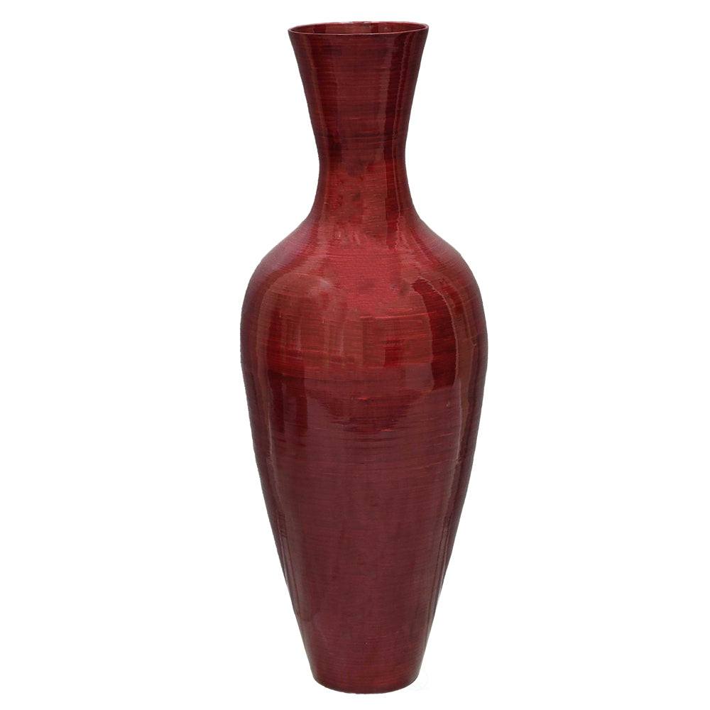 Uniquewise Tall Floor Vase, 37 Inch Bamboo Vase, Modern Vase for Dining, Living Room, Entryway, Large Flower Holder, Image 11