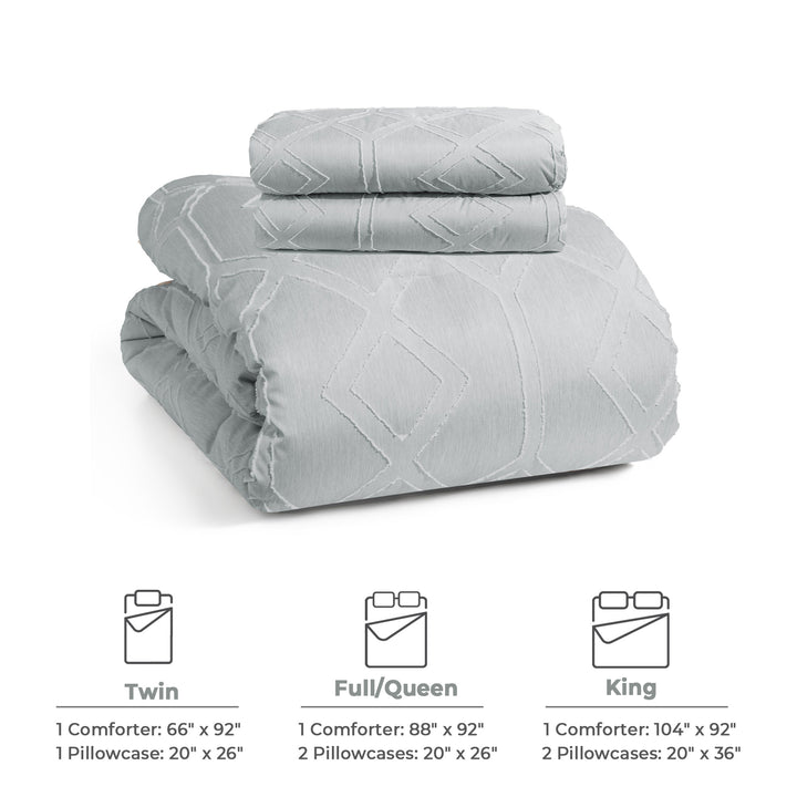 All Season Down Alternative Microfiber Comforter-Machine Washable Comforter Set Image 4