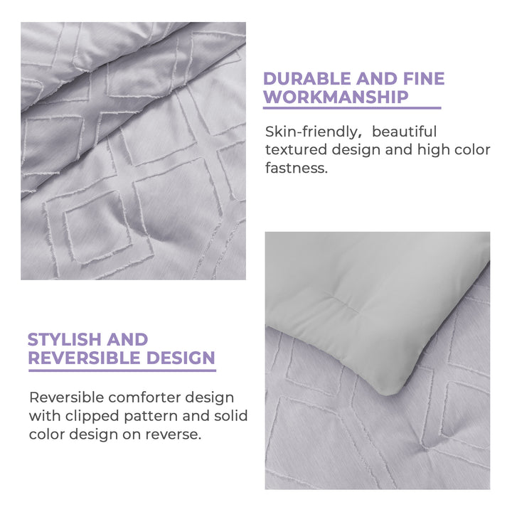Comforter Sets Microfiber Down Alternative Bedspreads Bedding Set Image 5