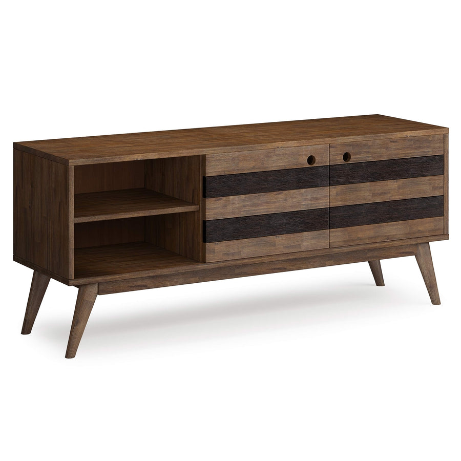 Clarkson Low TV Stand in Acacia Image 1