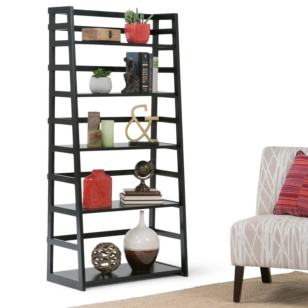 Acadian Ladder Shelf Bookcase Image 6