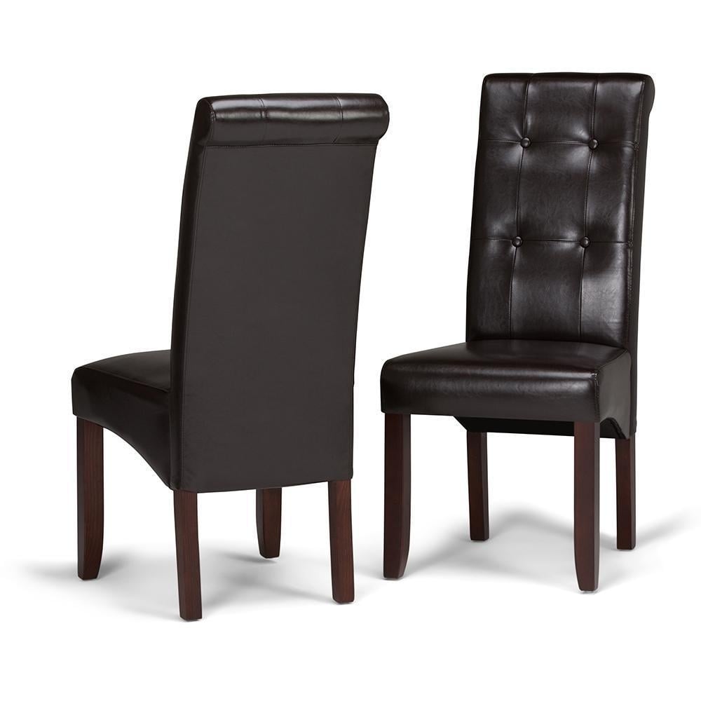 Cosmopolitan Dining Chair in Vegan Leather (Set of 2) Image 1