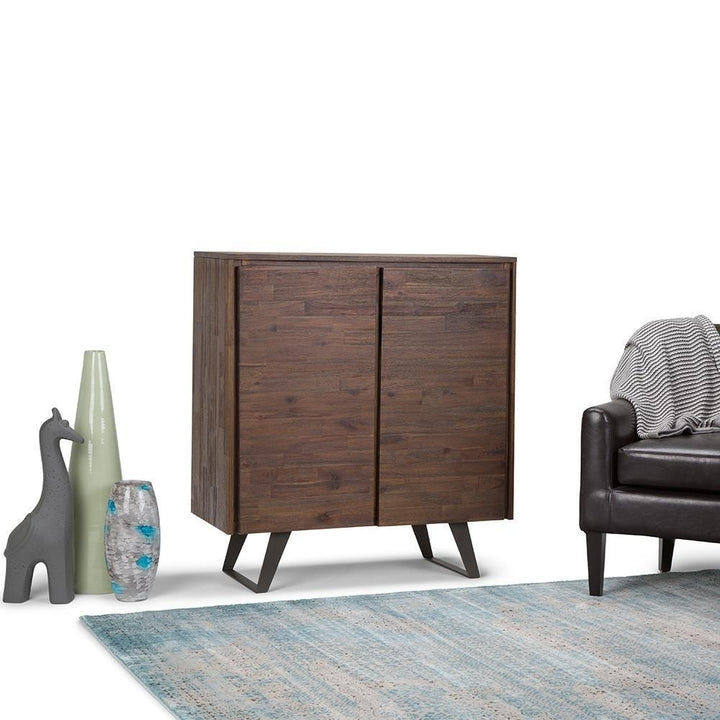 Lowry Medium Storage Cabinet in Acacia Image 5