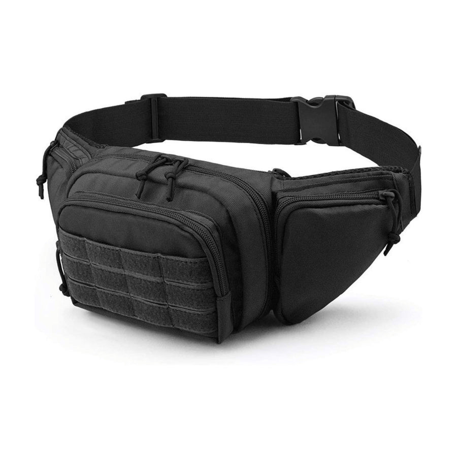 Tactical Waist Bag MOLLE EDC Pouch Outdoor Hiking Water-Resistant 800D Nylon Image 1