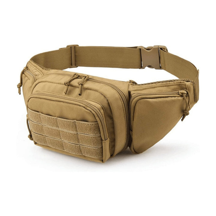 Tactical Waist Bag MOLLE EDC Pouch Outdoor Hiking Water-Resistant 800D Nylon Image 1